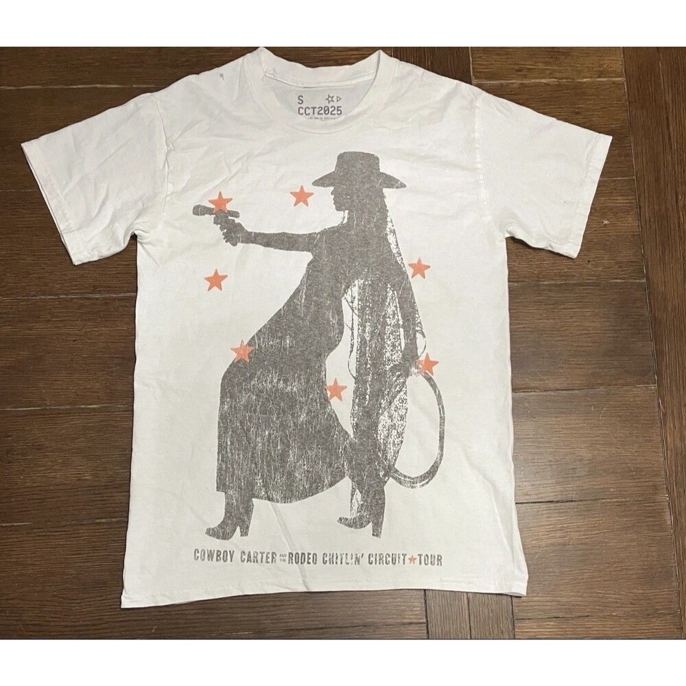 Beyonce Cowboy Carter Merch Most Wanted Exclusive T-Shirt Size S NWOT
